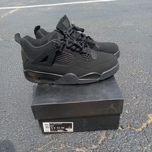 Air Jordan 4 Retro,  'Black Cat'